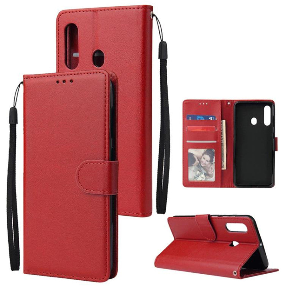 Etui Portefeuille Folio en Cuir pour Samsung Galaxy A10e / A20e