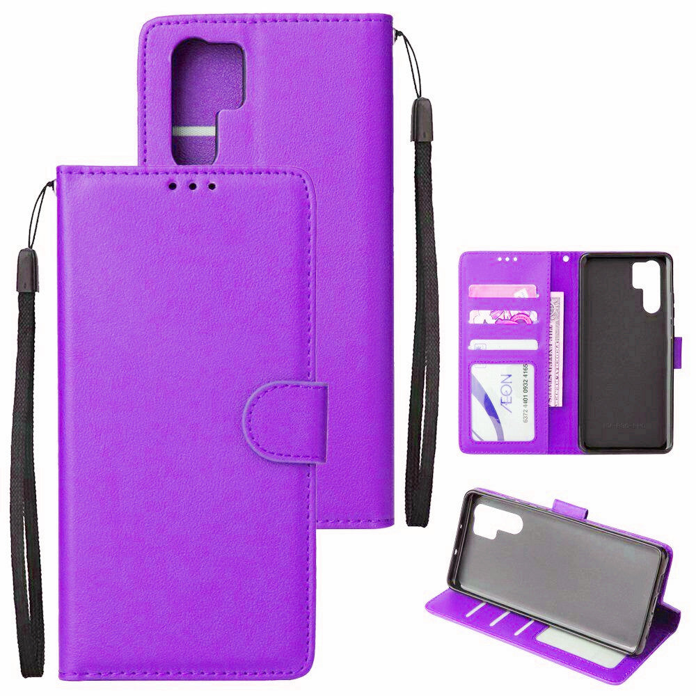 Etui Portefeuille Folio en Cuir pour Huawei P30 Pro