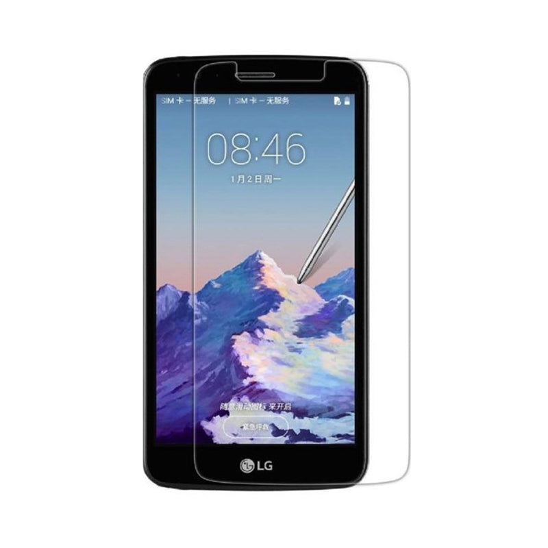 (2 paquets) Protecteur d'écran en verre trempé pour LG Q Stylo Plus / Stylo 4