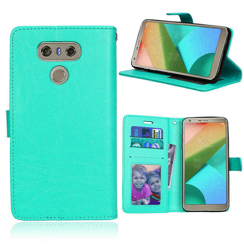 Leather Folio Wallet Case for LG G5