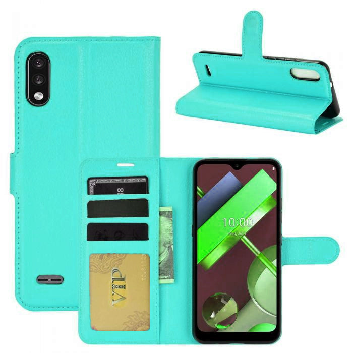 Leather Folio Wallet Case for LG K22 (2020) / K32