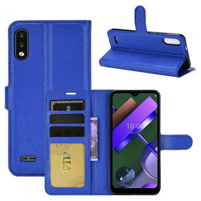 Leather Folio Wallet Case for LG K22 (2020) / K32