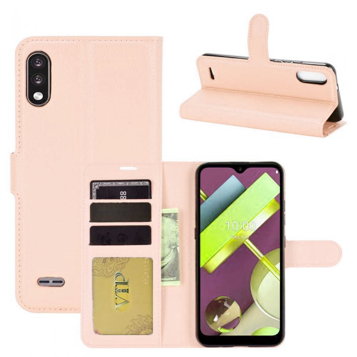 Leather Folio Wallet Case for LG K22 (2020) / K32