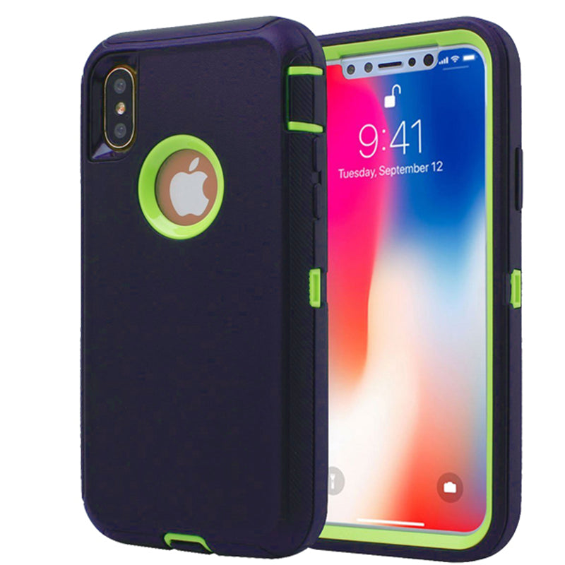 Shockproof Defender Case for iPhone X / XS