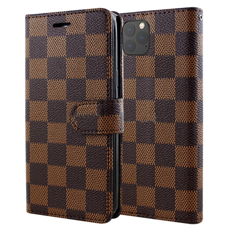 Leather Folio Wallet Case for iPhone 15 Pro Max