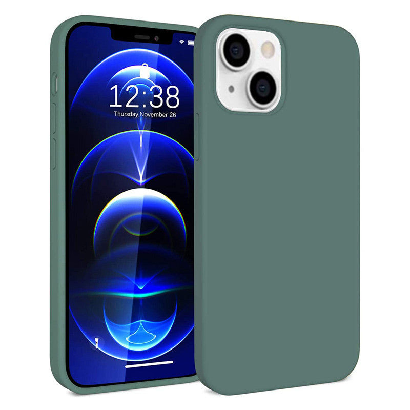 Coque en silicone liquide pour iPhone 13