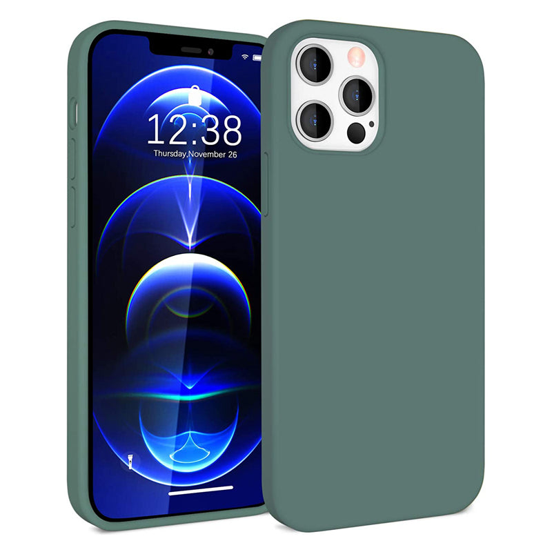 Coque en silicone liquide pour iPhone 12 / 12 Pro