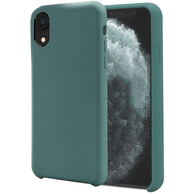 Coque en silicone liquide pour iPhone XR