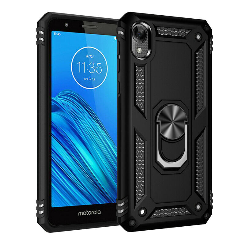 Coque Anneau Hybride pour Motorola Moto E6