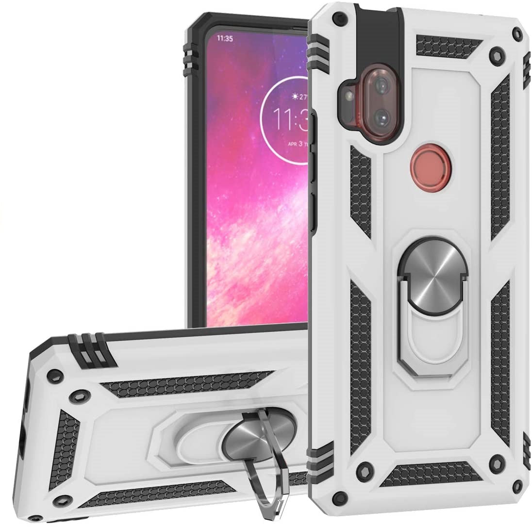 Hybrid Ring Case for Motorola Moto One Hyper