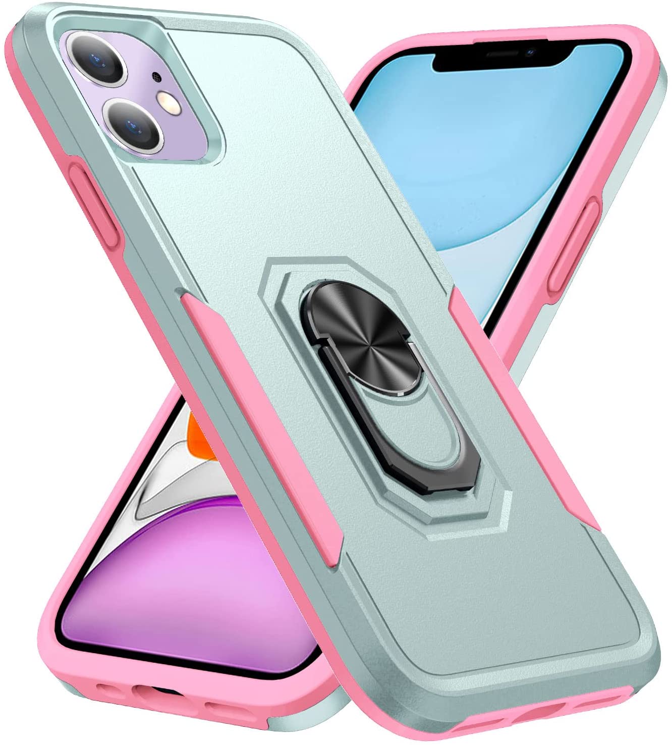 Heavy Duty Ring Case for iPhone 11