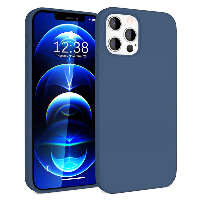 Coque en silicone liquide pour iPhone 12 / 12 Pro