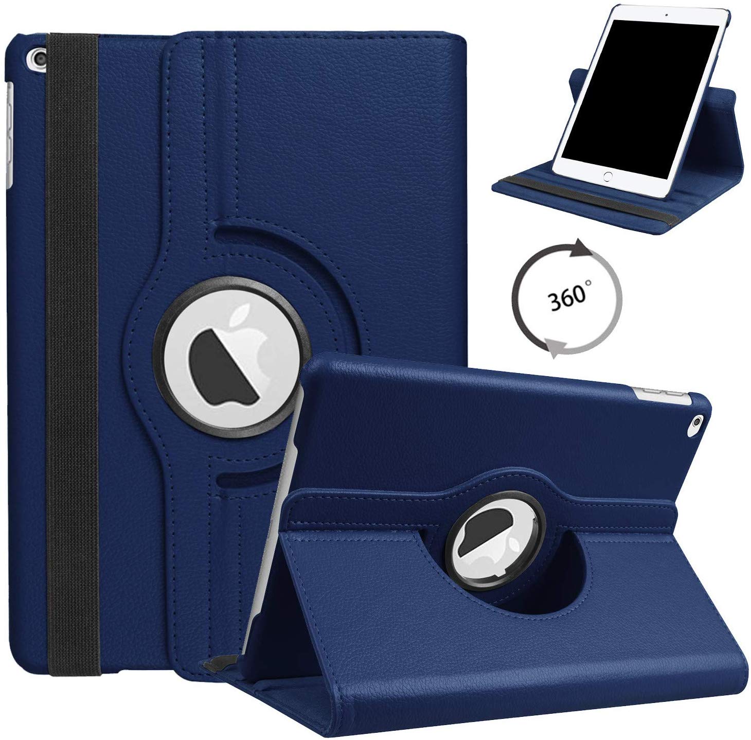 Rotating Folio Case for iPad 7 / 8 / 9 (7th / 8th / 9th Gen.) 10.2