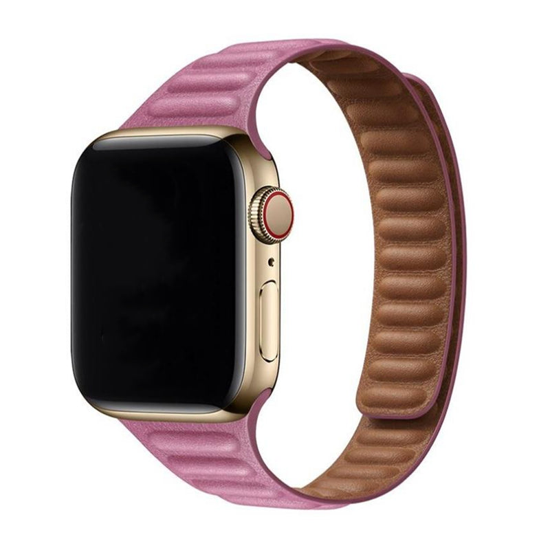 Leather Link Replacement Band Strap for Apple Watch iWatch