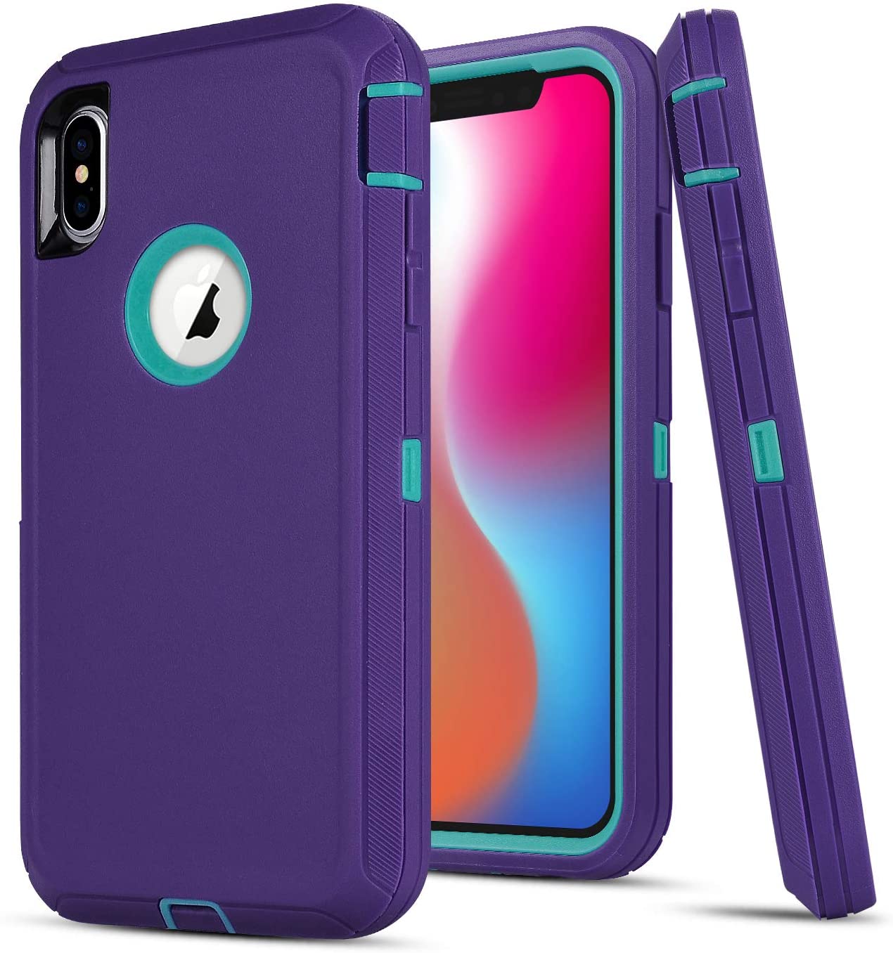 Shockproof Defender Case for iPhone X / XS