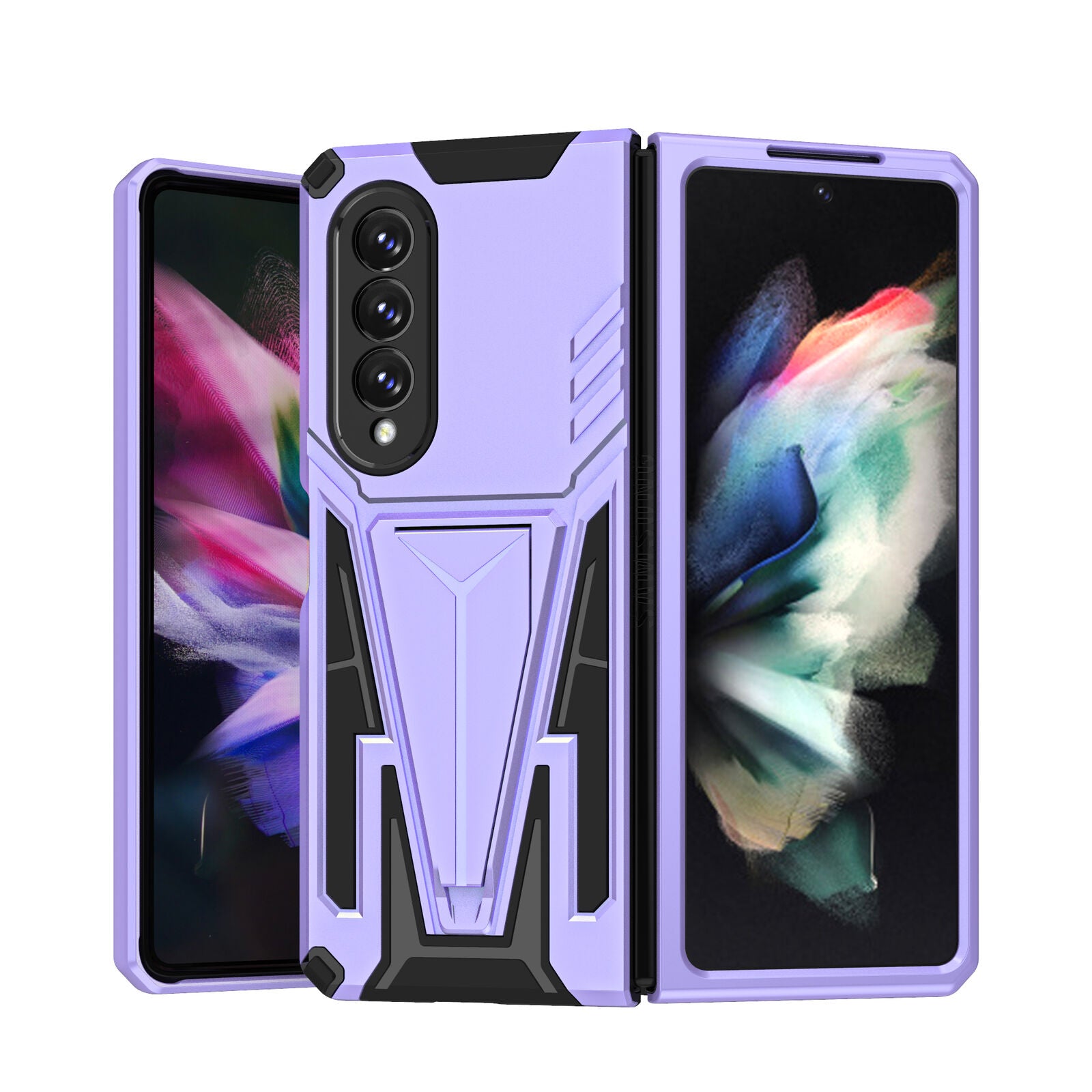 Rugged Kickstand Case for Samsung Galaxy Z Fold 3 5G