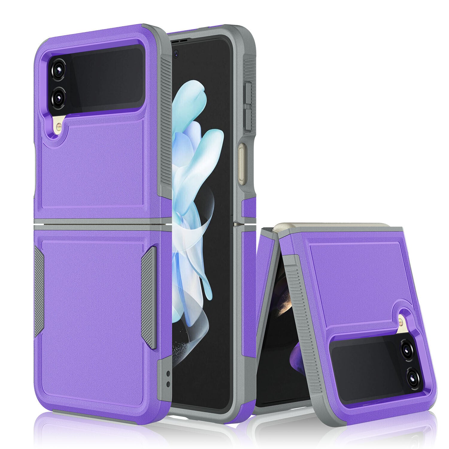 Coque hybride fine pour Samsung Galaxy Z Flip 4 5G 