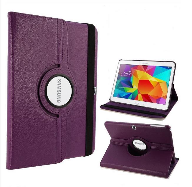 Rotating Folio Case for Samsung Tablet Tab 4 10.1