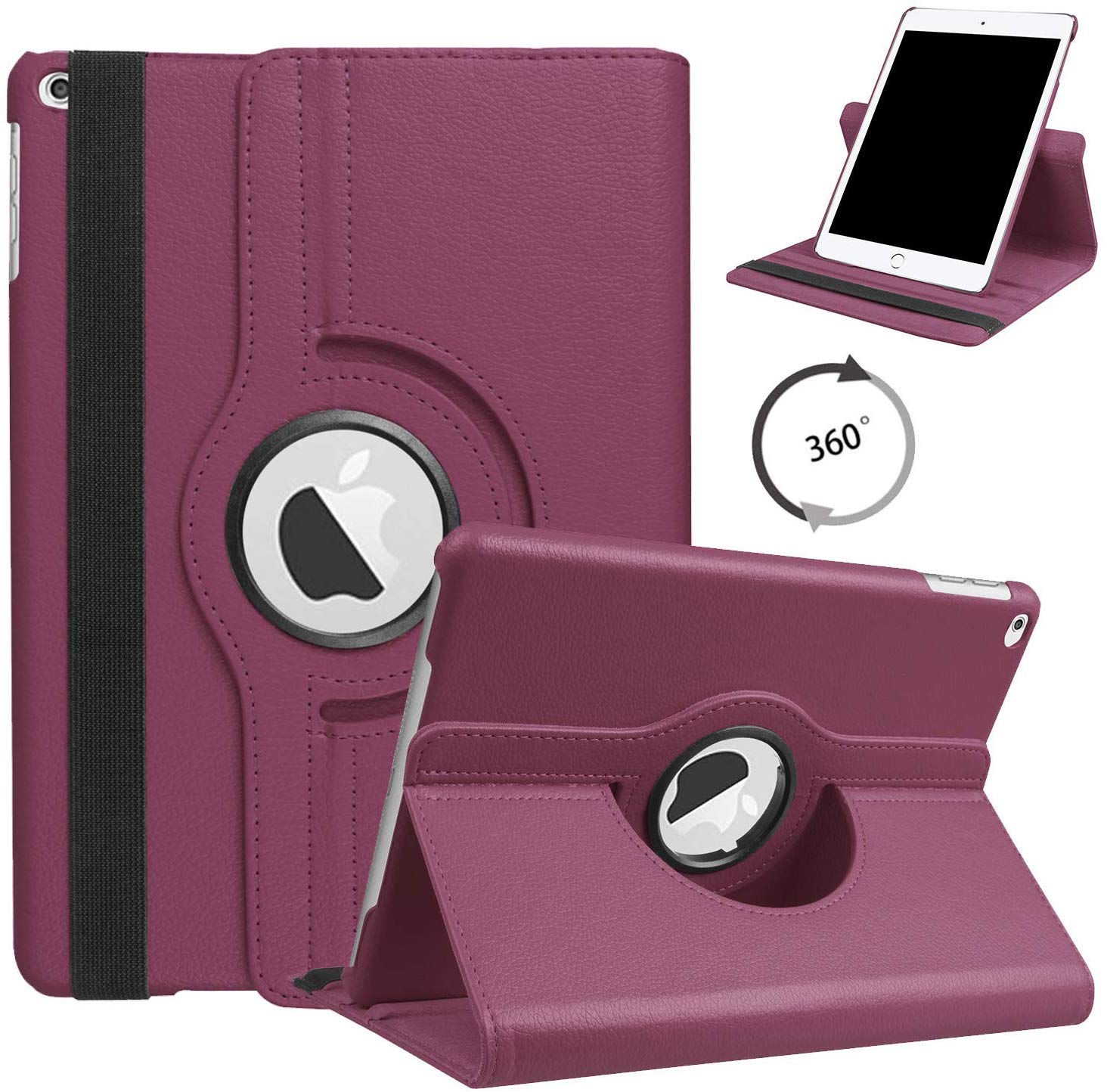 Rotating Folio Case for iPad 7 / 8 / 9 (7th / 8th / 9th Gen.) 10.2