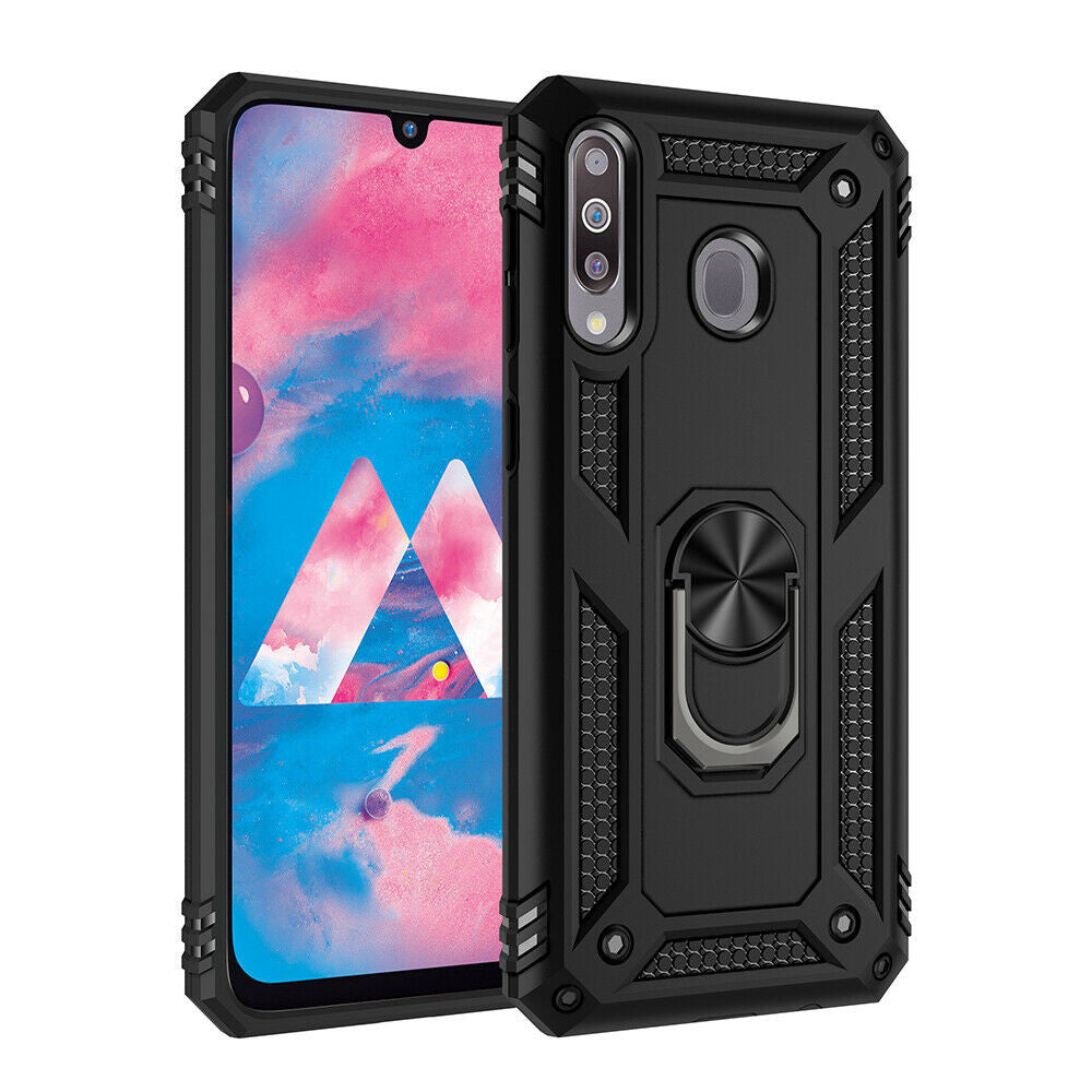 Coque hybride avec anneau pour Samsung Galaxy A20s