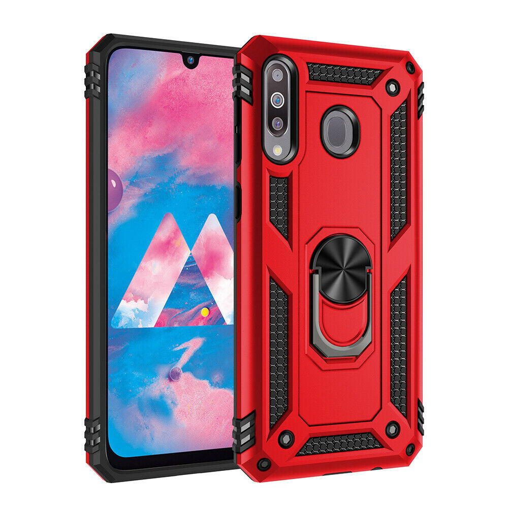 Coque hybride avec anneau pour Samsung Galaxy A20s