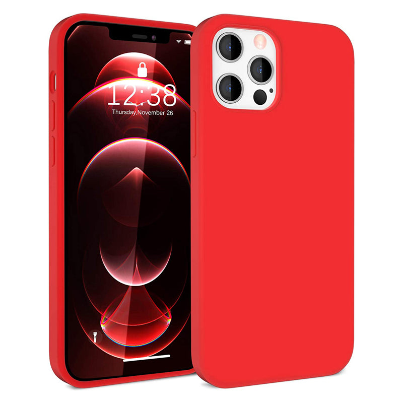 Coque en silicone liquide pour iPhone 12 / 12 Pro