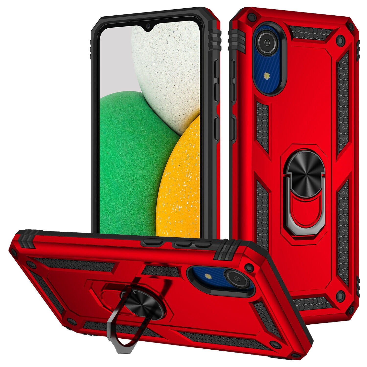 Hybrid Ring Case for Samsung Galaxy A03 Core