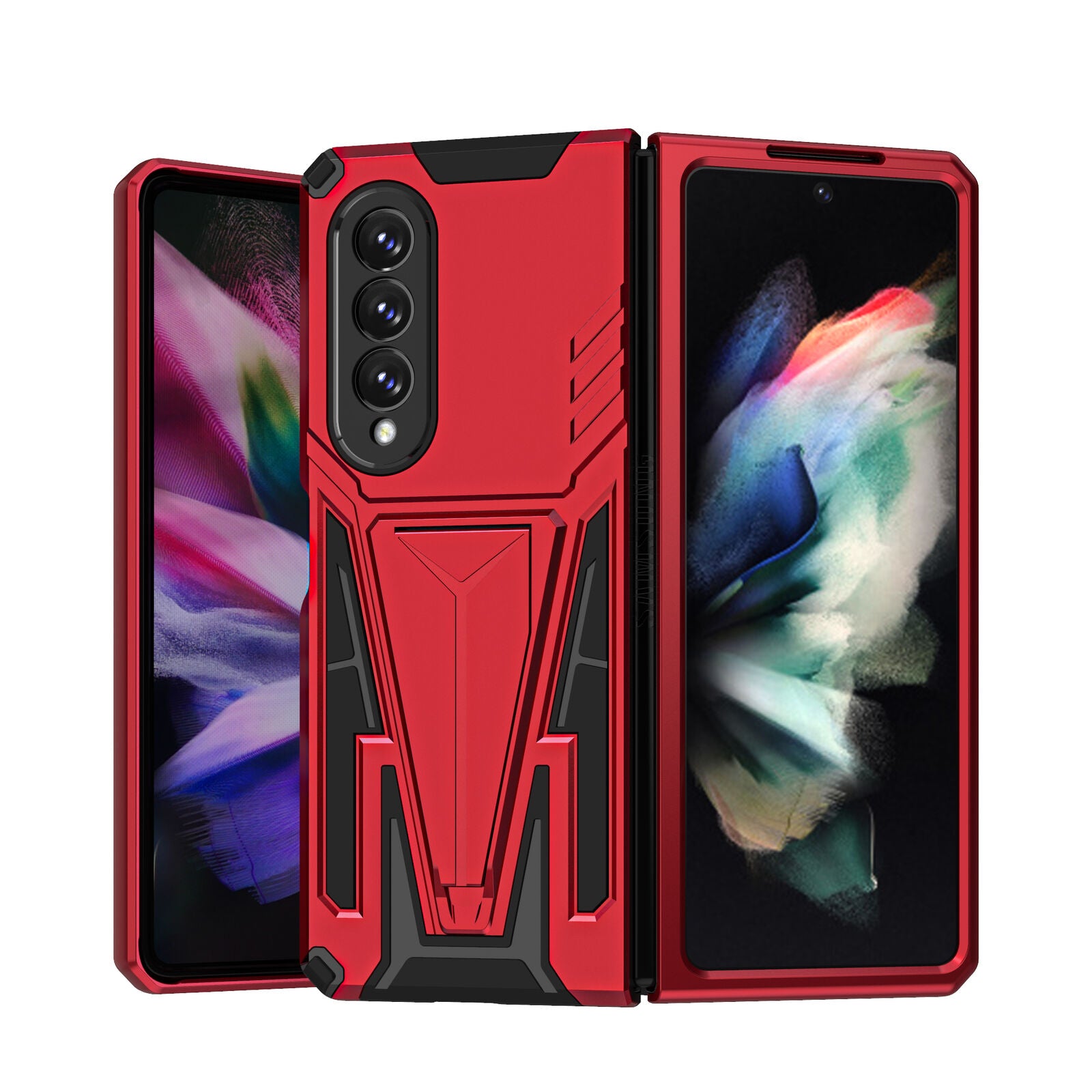 Rugged Kickstand Case for Samsung Galaxy Z Fold 3 5G