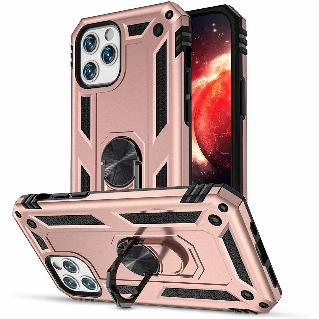 Coque à anneau hybride pour iPhone 13 Pro