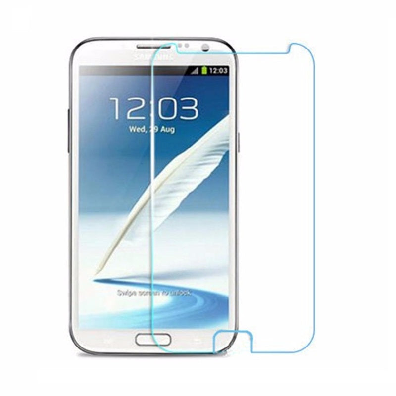 (2 Pack) Tempered Glass Screen Protector for Samsung Galaxy Note 2