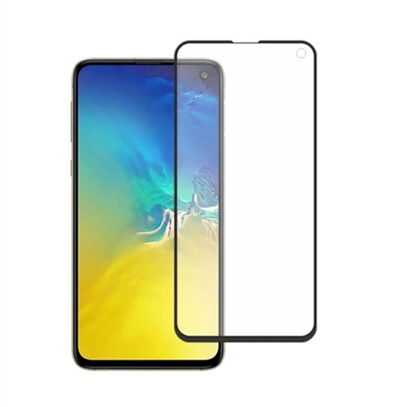 Protecteur d'écran en verre trempé incurvé à couverture complète pour Samsung Galaxy S10e / S10 Lite