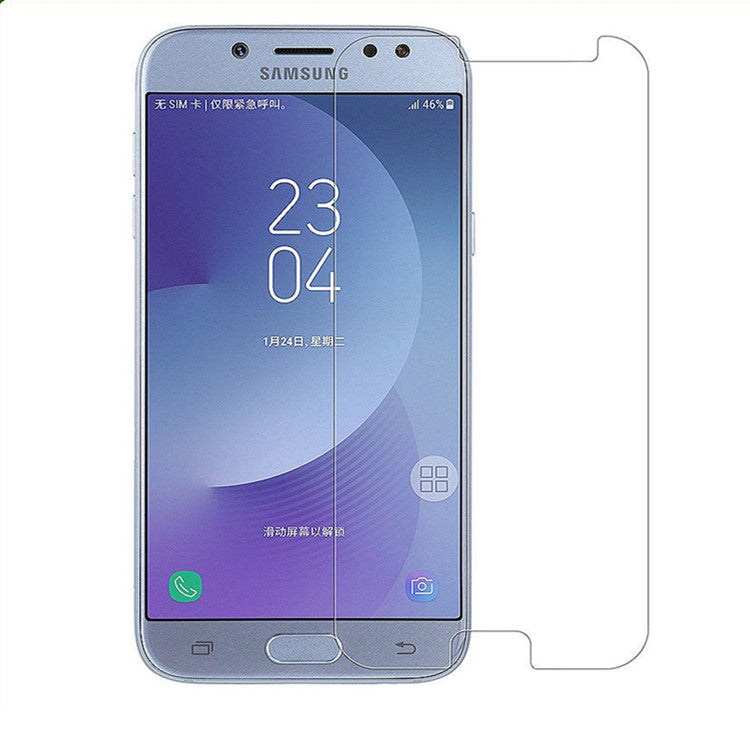 (2 Pack) Tempered Glass Screen Protector for Samsung Galaxy J3 Prime 2017 2018