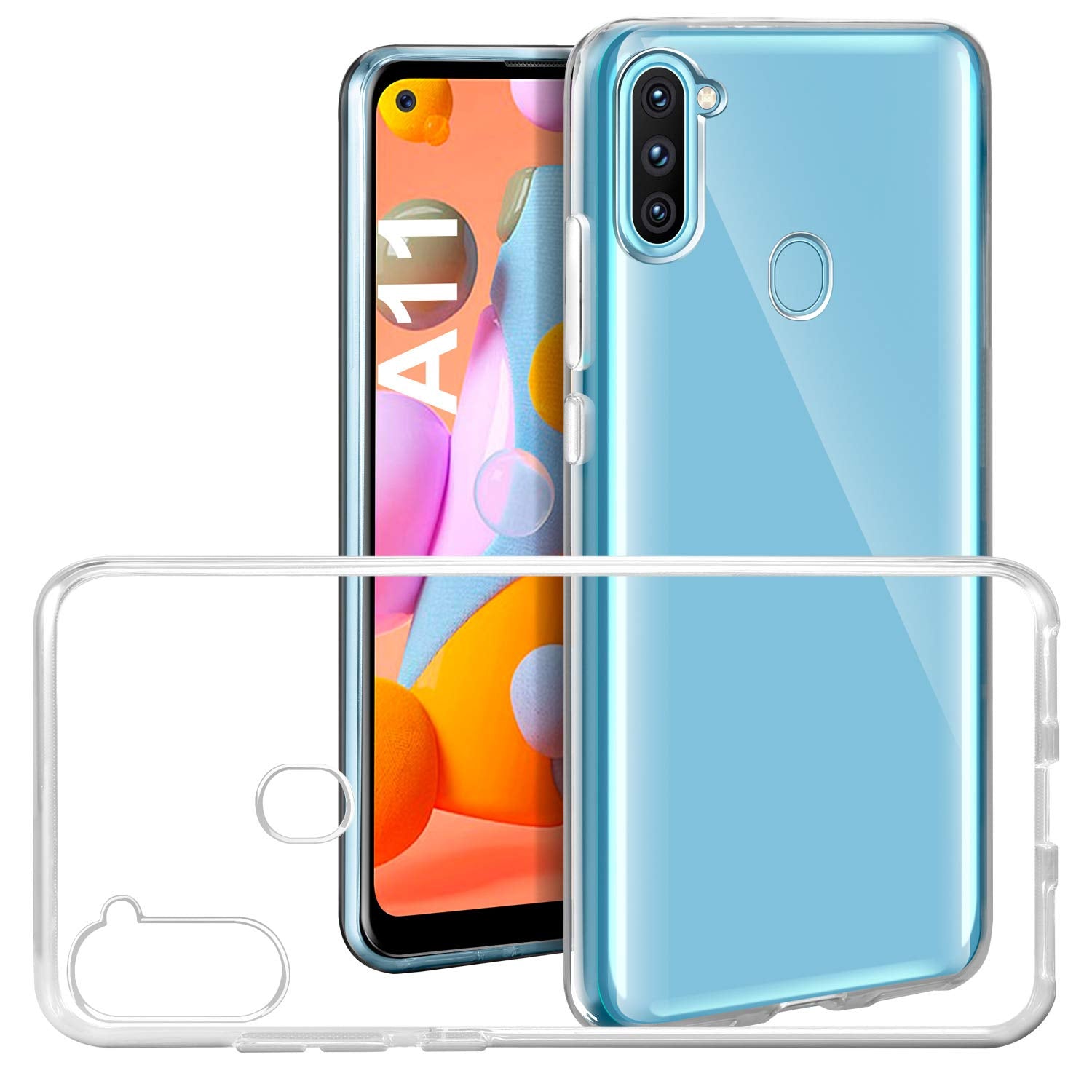 Coque souple en TPU pour Samsung Galaxy A11