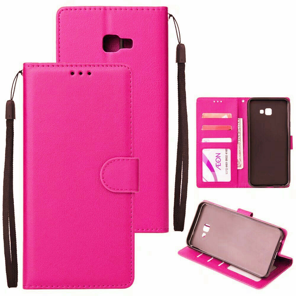 Etui Portefeuille Folio en Cuir pour Samsung Galaxy J3 Prime / J3 2017