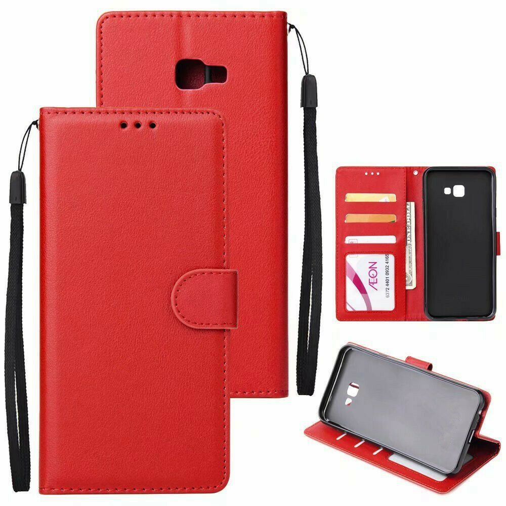 Leather Folio Wallet Case for Samsung Galaxy J3 Prime / J3 2017