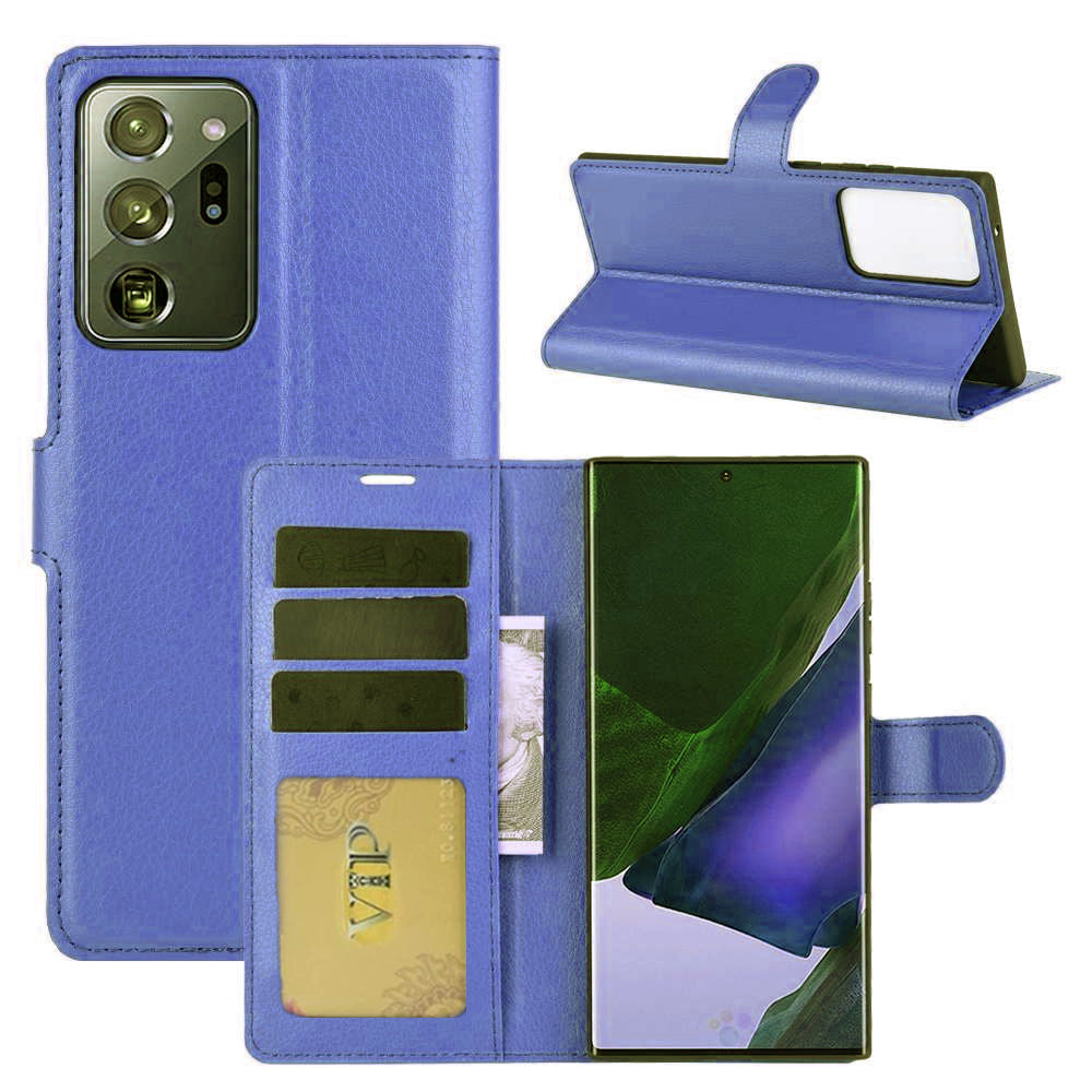 Leather Folio Wallet Case for Samsung Galaxy Note 20