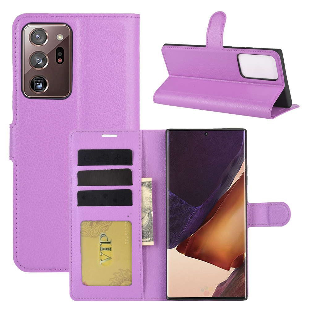 Leather Folio Wallet Case for Samsung Galaxy Note 20 Ultra