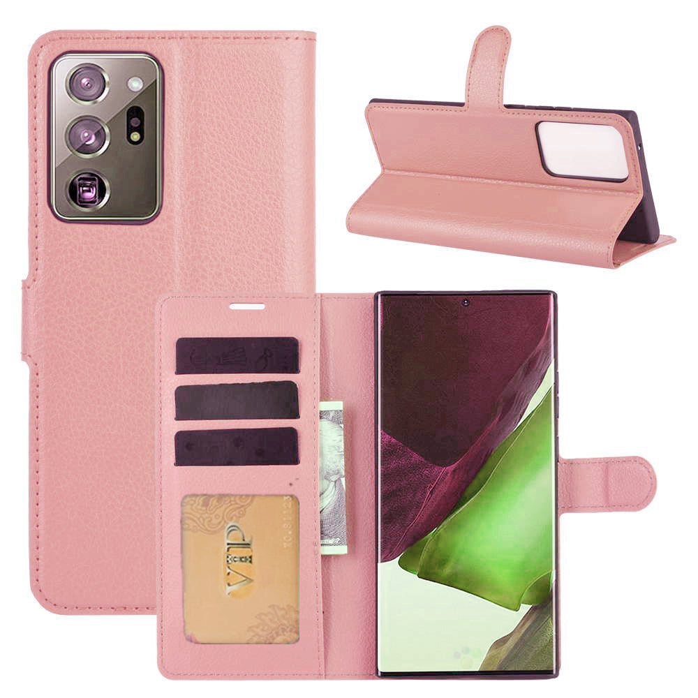 Leather Folio Wallet Case for Samsung Galaxy Note 20