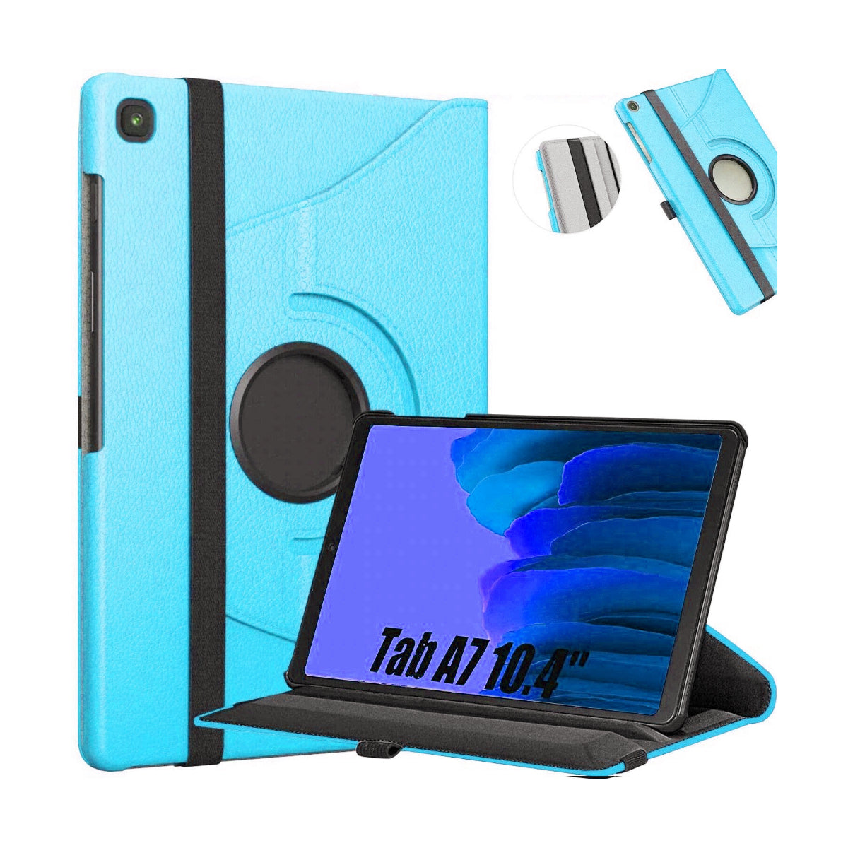 Rotating Folio Case for Samsung Tablet Tab A7 10.4