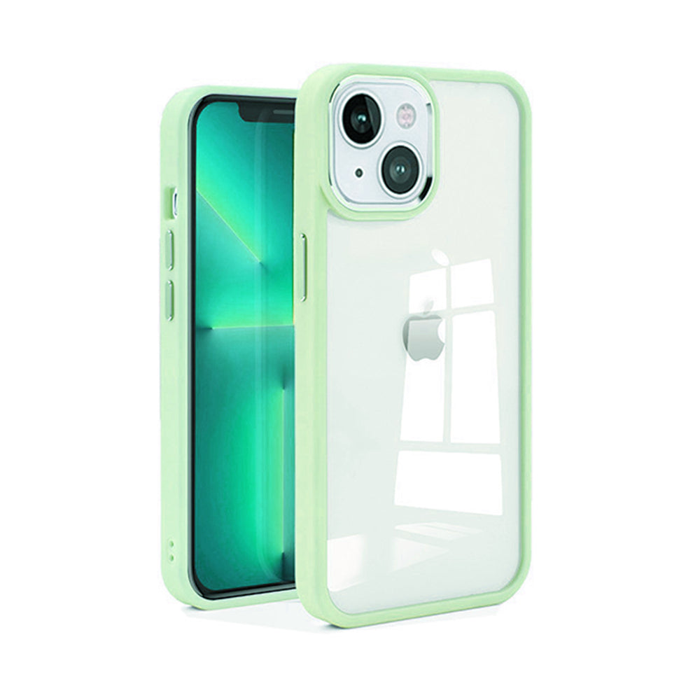 Coque mate translucide pour iPhone 15 Plus / 14 Plus