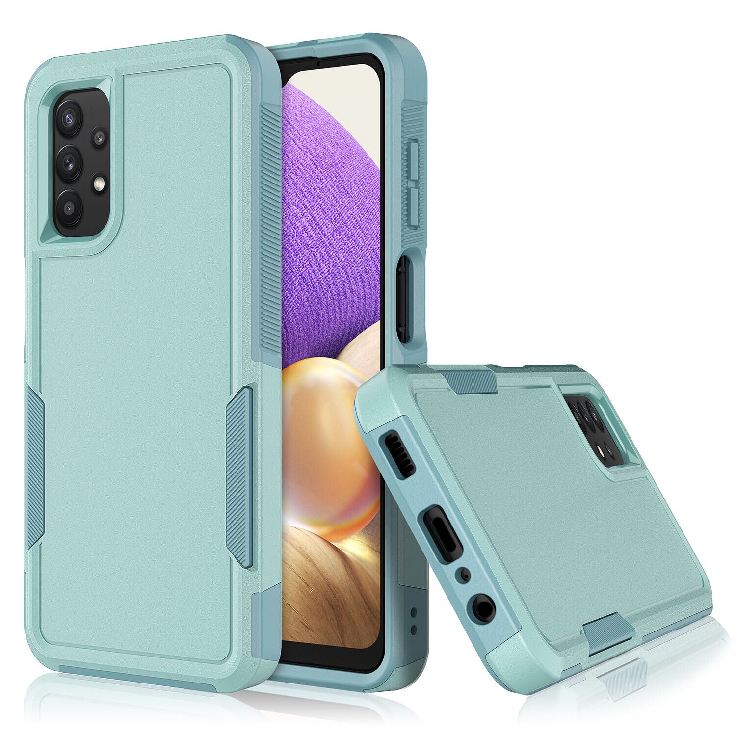 Coque hybride fine pour Samsung Galaxy A03s 