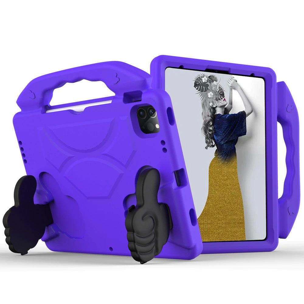 Coque en silicone pour enfants pour iPad 7 8 9 (7e 8e 9e génération) 10,2