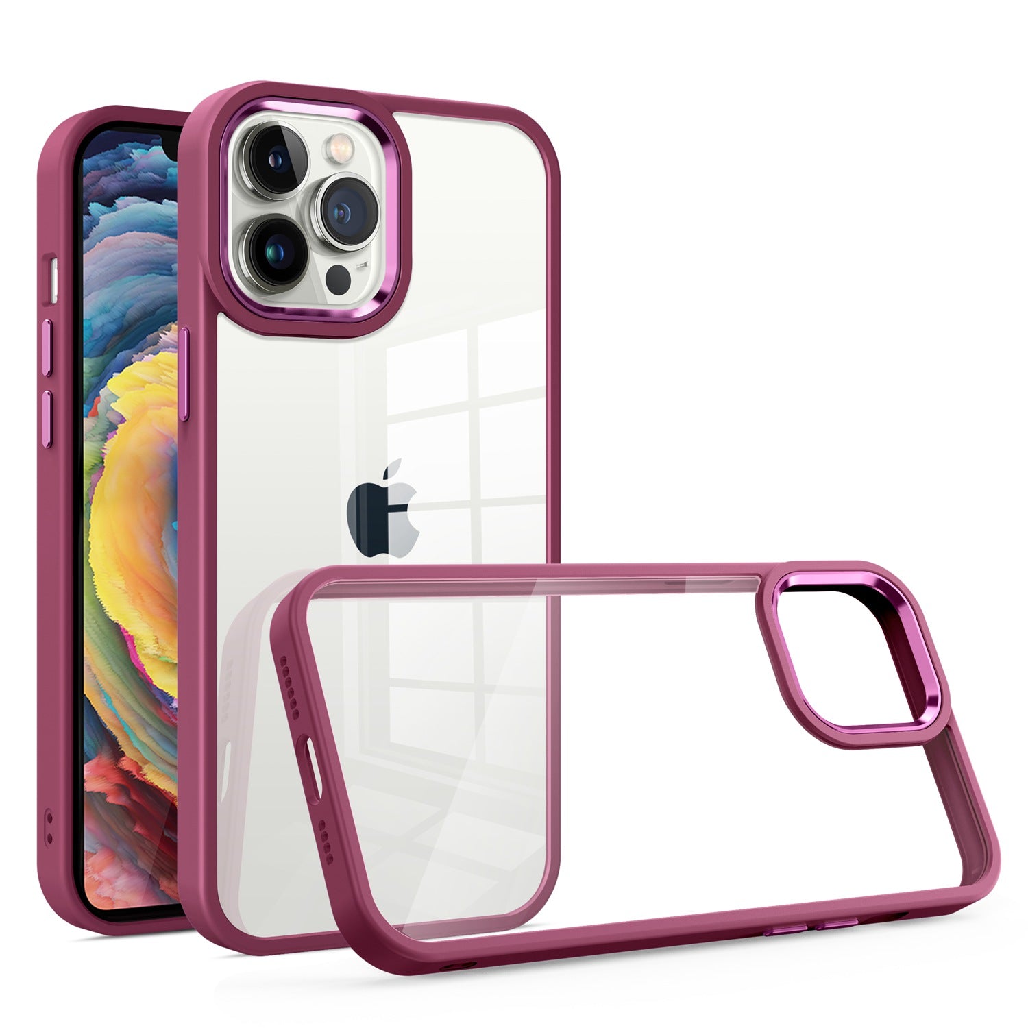 Coque mate translucide pour iPhone 14 Pro