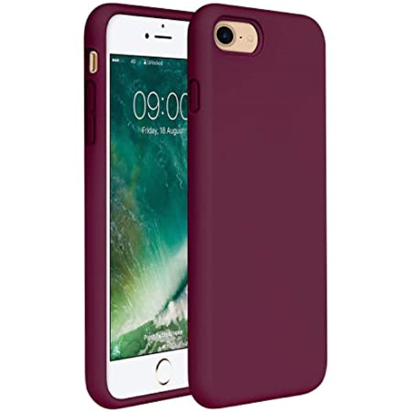 Coque en silicone liquide pour iPhone 7 / 8 / SE (2ème / 3ème génération)