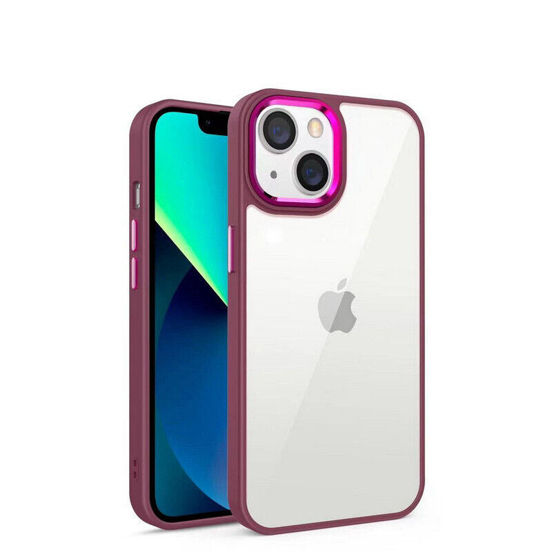 Coque mate translucide pour iPhone 15 / 14