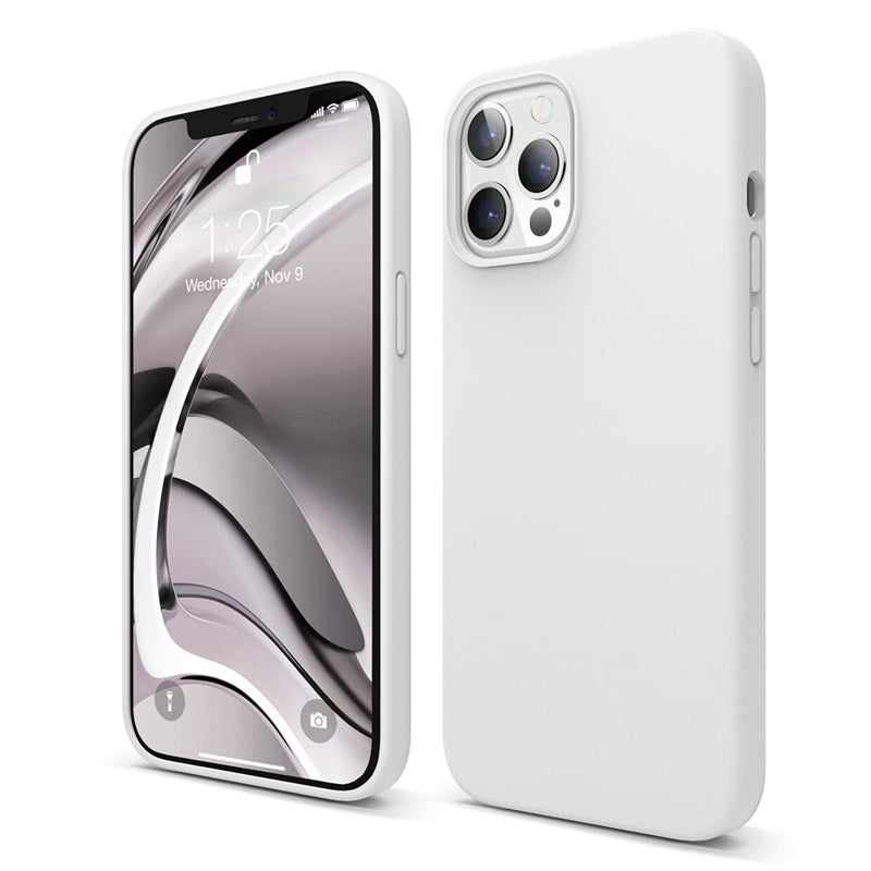 Coque en silicone liquide pour iPhone 12 Pro Max