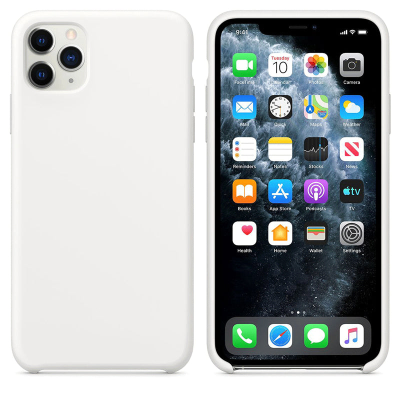 Coque en silicone liquide pour iPhone 11 Pro