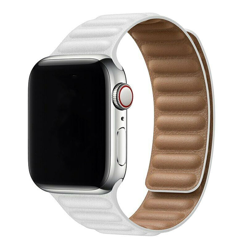 Leather Link Replacement Band Strap for Apple Watch iWatch