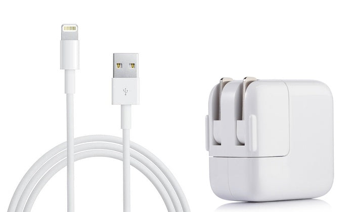 Adaptateur secteur USB 10 W, chargeur mural et câble Lightning