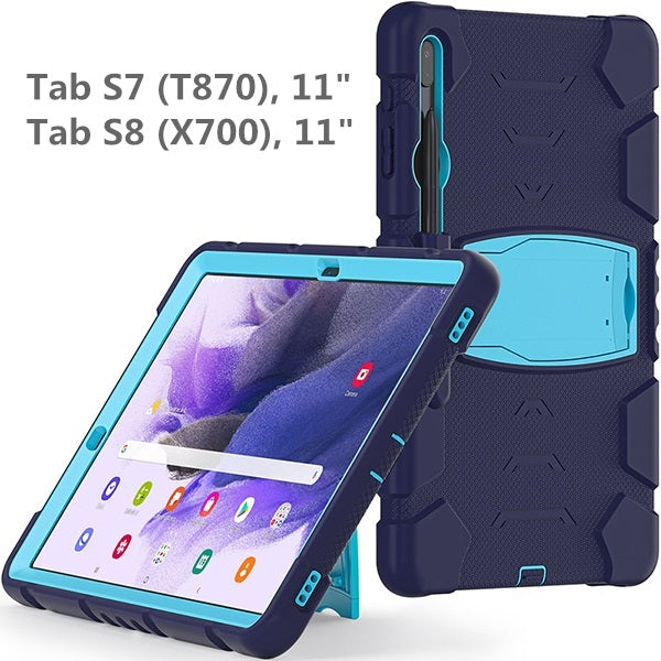 Étui Defender robuste pour Samsung Tab S7 11 (T870 T875) / S8 11 (X700 X705)